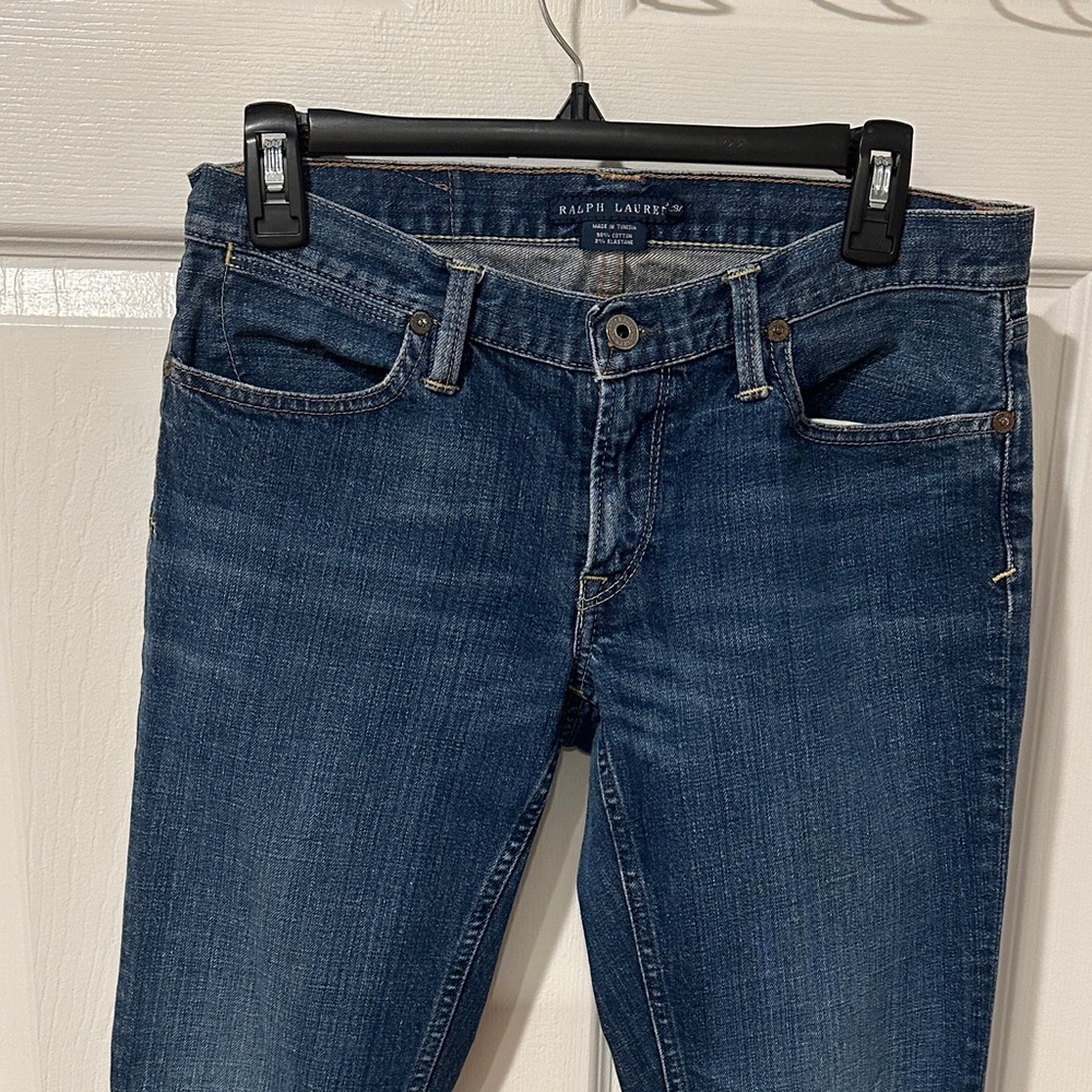 Ralph Lauren Women's Dark Blue Skinny Jeans